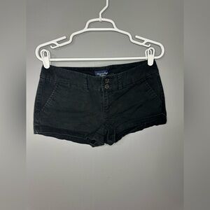 American Eagle outfitters Women's Black cargo Booty Shorts